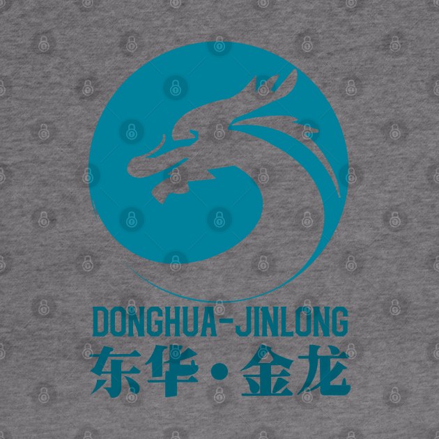 donghua-jinlong logo teal by okan